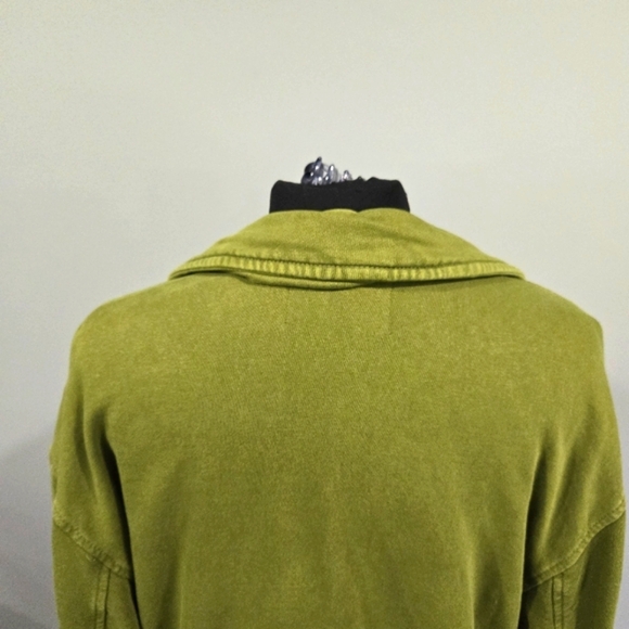 🐢 Free People- We The Free Rebel Rebel Knit Moto Jacket Top Oversized XL - Picture 10 of 17